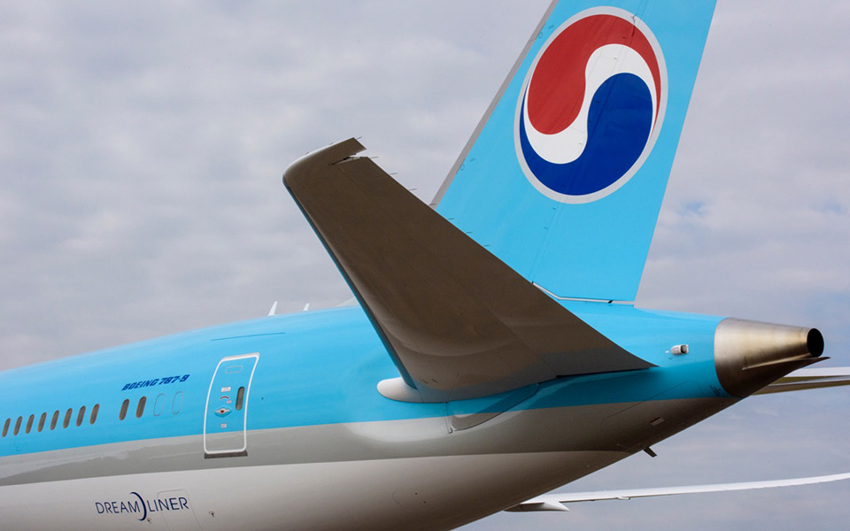 First Korean Air 787 Delivered - Airport Spotting