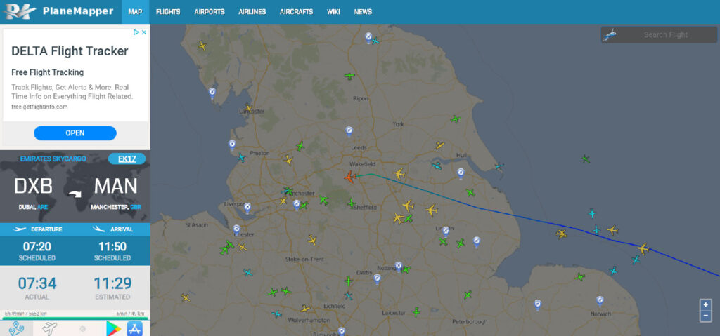 Which Are The Best Aircraft Tracking Websites And Apps? - Airport Spotting