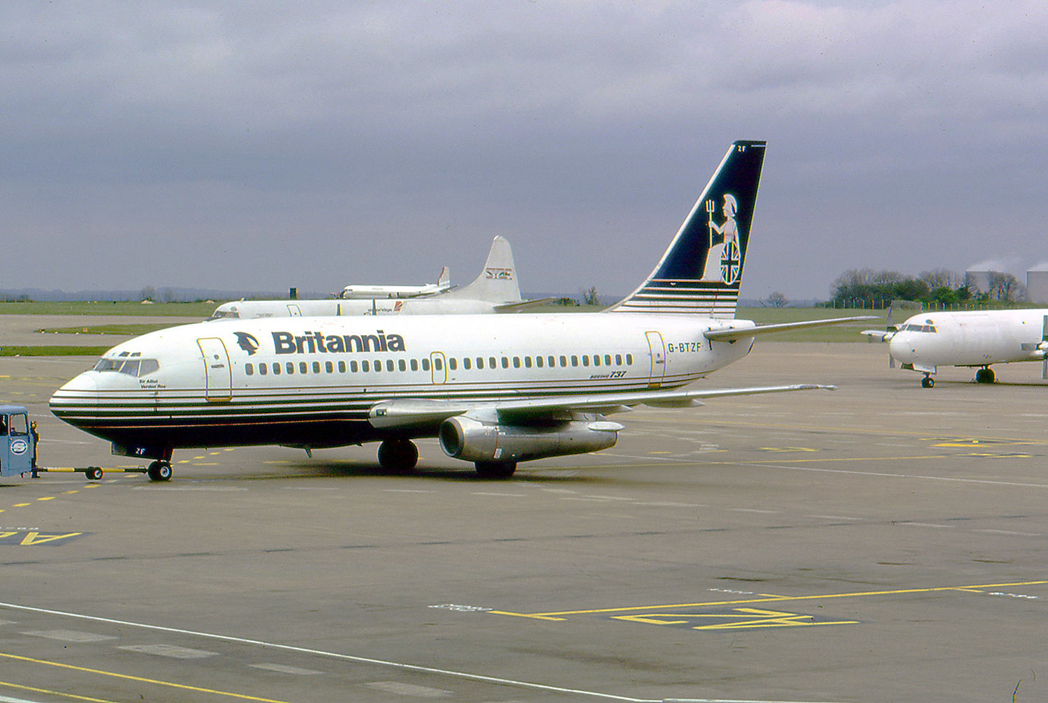 What Happened To Britannias Boeing 737s Airport Spotting