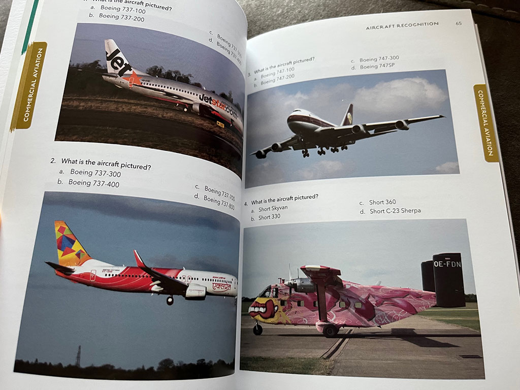 Book Review - The Aviation Quiz Book - Airport Spotting